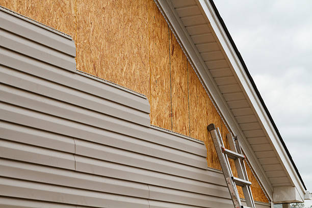 Professional Siding Replacement technician working in Staunton, IL
